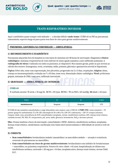 Página do Antibióticos de Bolso 2026