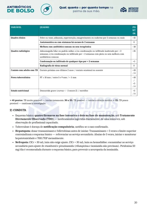 Página do Antibióticos de Bolso 2026