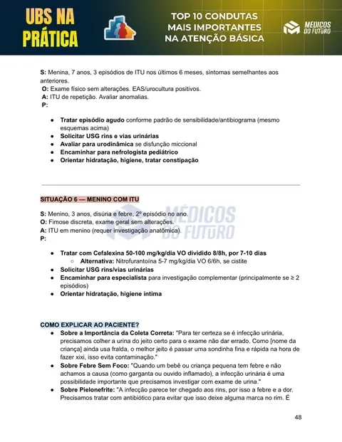 Página do Guia de Condutas na UBS 2026