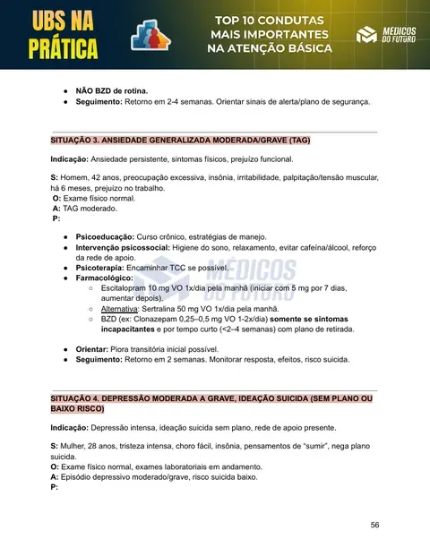 Página do Guia de Condutas na UBS 2026