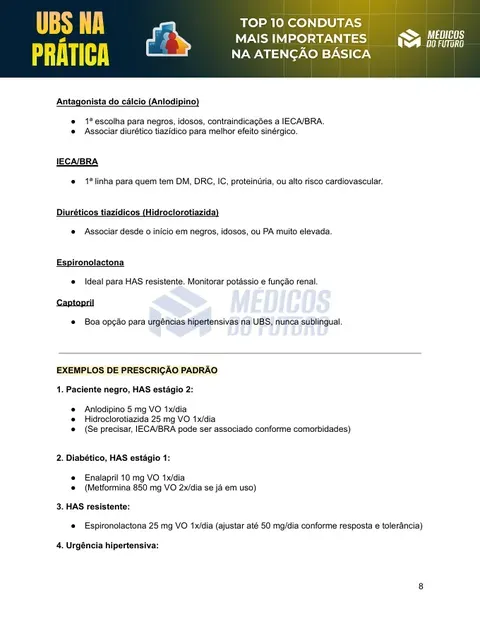 Página do Guia de Condutas na UBS 2026