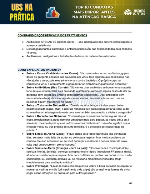 Página do Guia de Condutas na UBS 2026