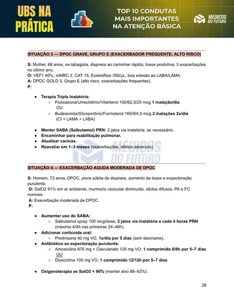 Página do Guia de Condutas na UBS 2026