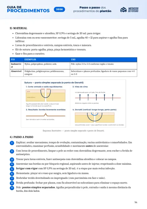Página do Guia de Procedimentos 2026