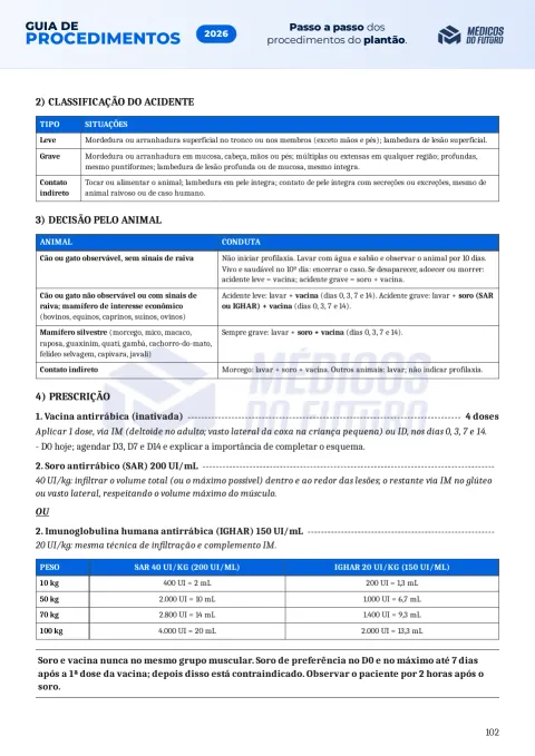 Página do Guia de Procedimentos 2026