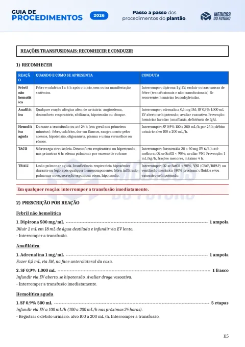 Página do Guia de Procedimentos 2026