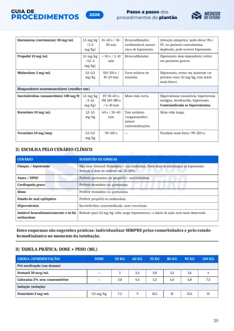 Página do Guia de Procedimentos 2026