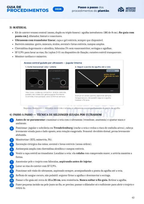Página do Guia de Procedimentos 2026