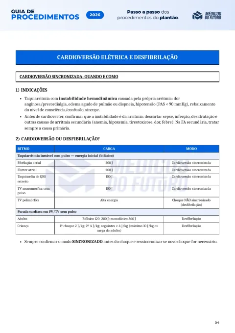 Página do Guia de Procedimentos 2026