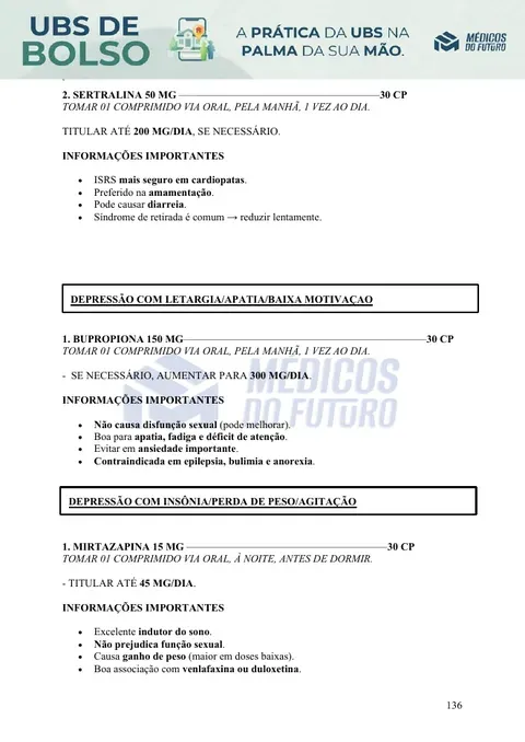 Página do UBS de Bolso 2026