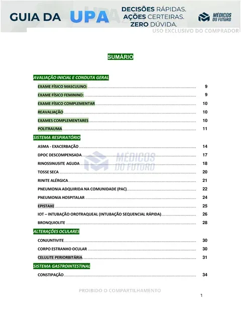 Página do Guia da UPA 2026