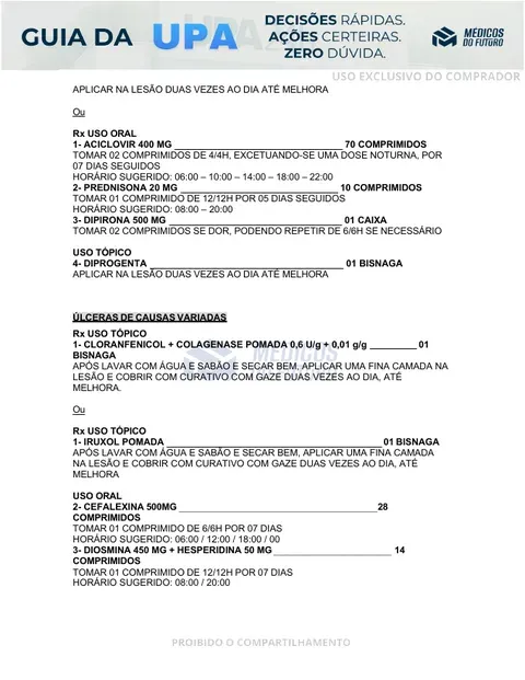 Página do Guia da UPA 2026