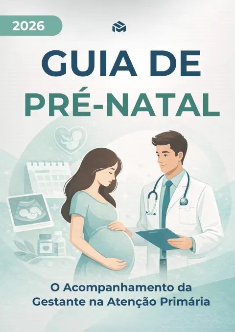Capa do Guia de Pré-Natal 2026